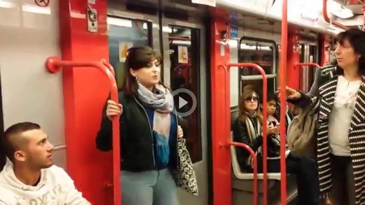 Никто в метро не ожидал подобного – флешмоб от оперных певцов Милана!